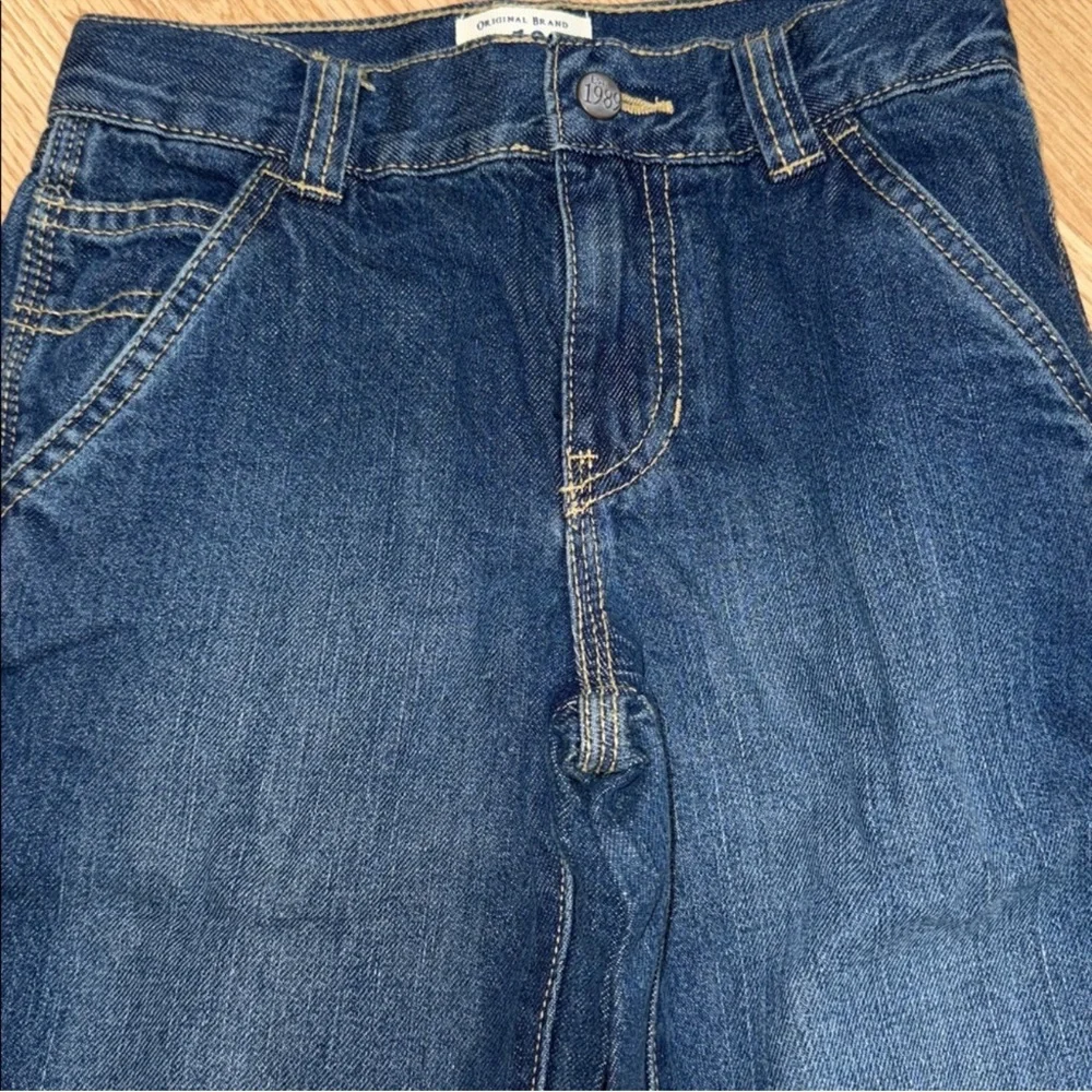 The Children’s Place Boys Size 6 Utility Straight Leg Jeans 100% Cotton NWT